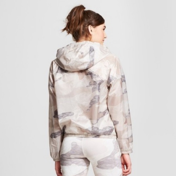 JoyLab ZIP UP CAMOUFLAGE WINDBREAKER, SIZE LARGE - Picture 2 of 14